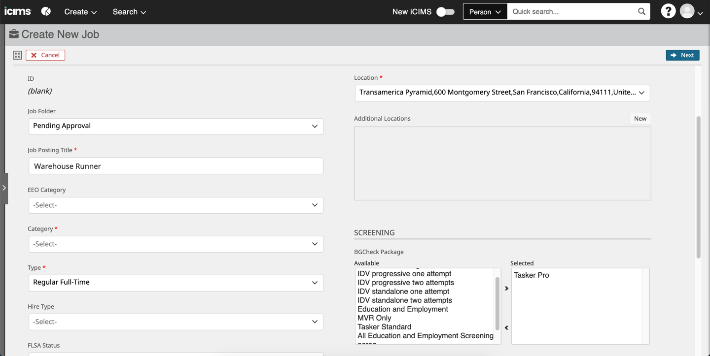 iCIMS Checkr Integration User Guide Checkr Help Center