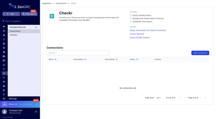 ZenGRC / Checkr Integration User Guide