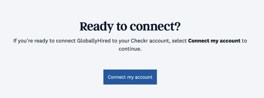GloballyHired / Checkr Integration User Guide