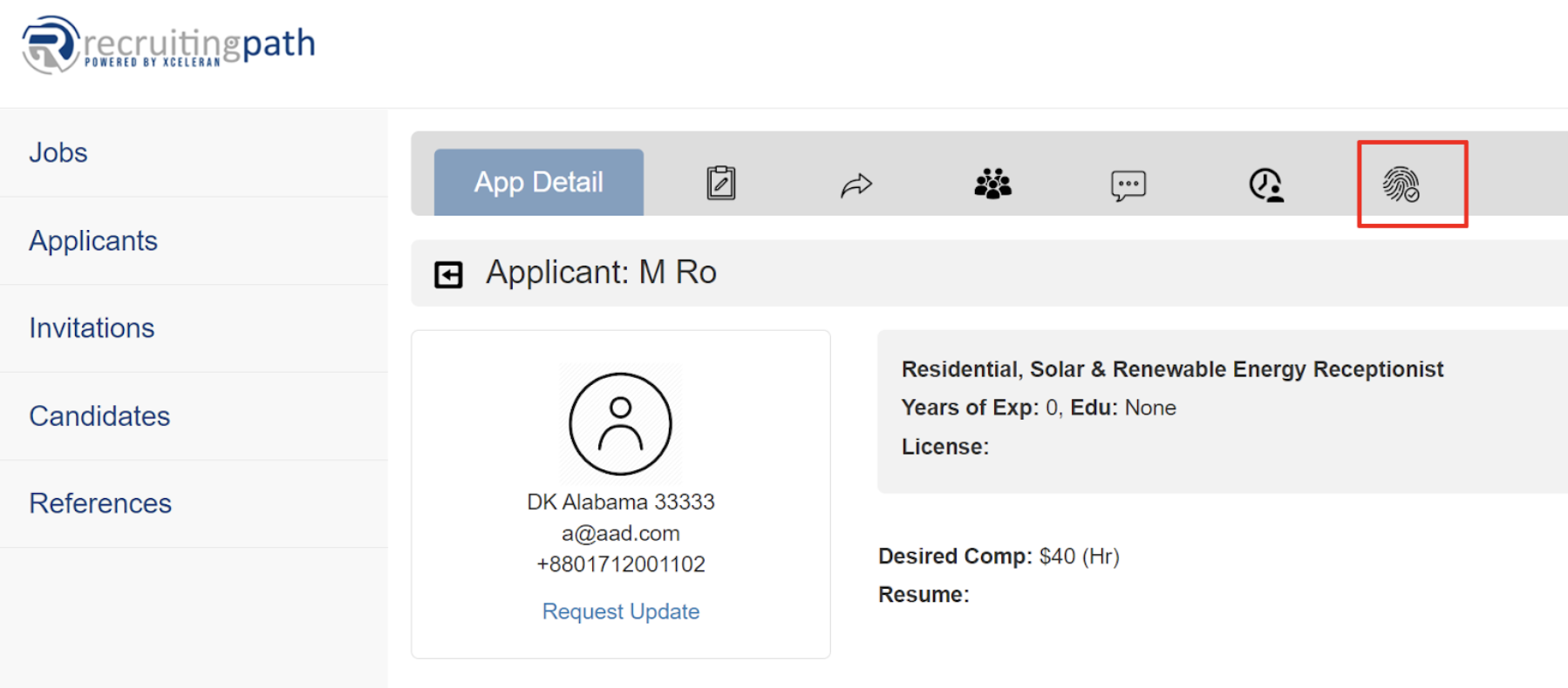 Recruiting Path / Checkr Integration User Guide