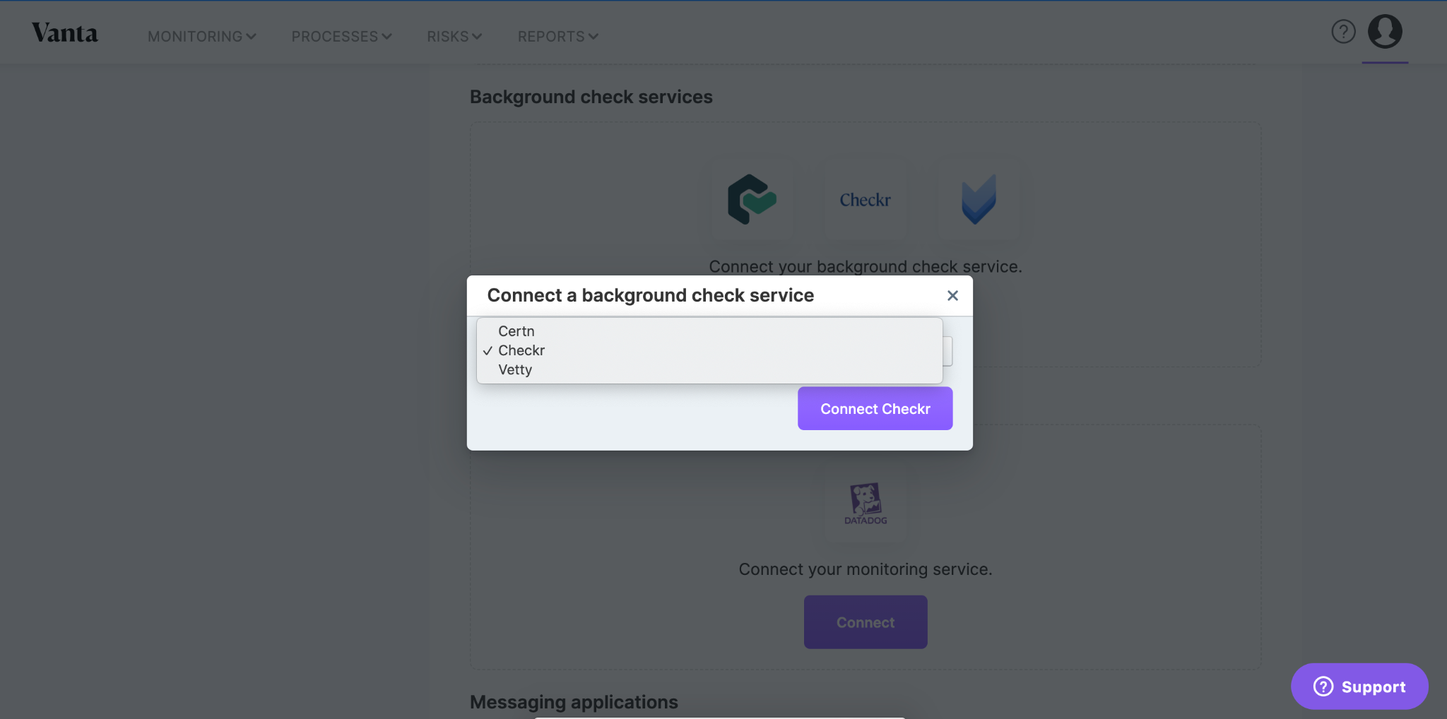 Vanta / Checkr Integration User Guide