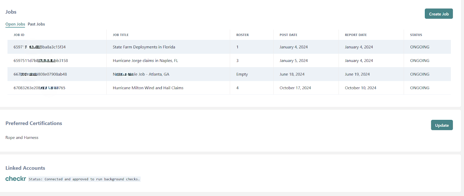 Adjustant / Checkr Integration User Guide