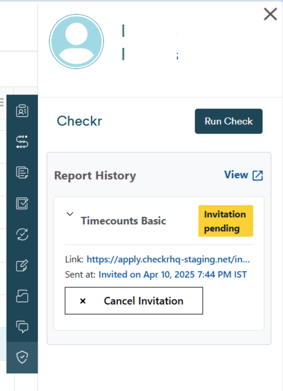 Timecounts / Checkr Integration User Guide