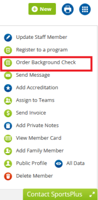SportsPlus / Checkr Integration User Guide