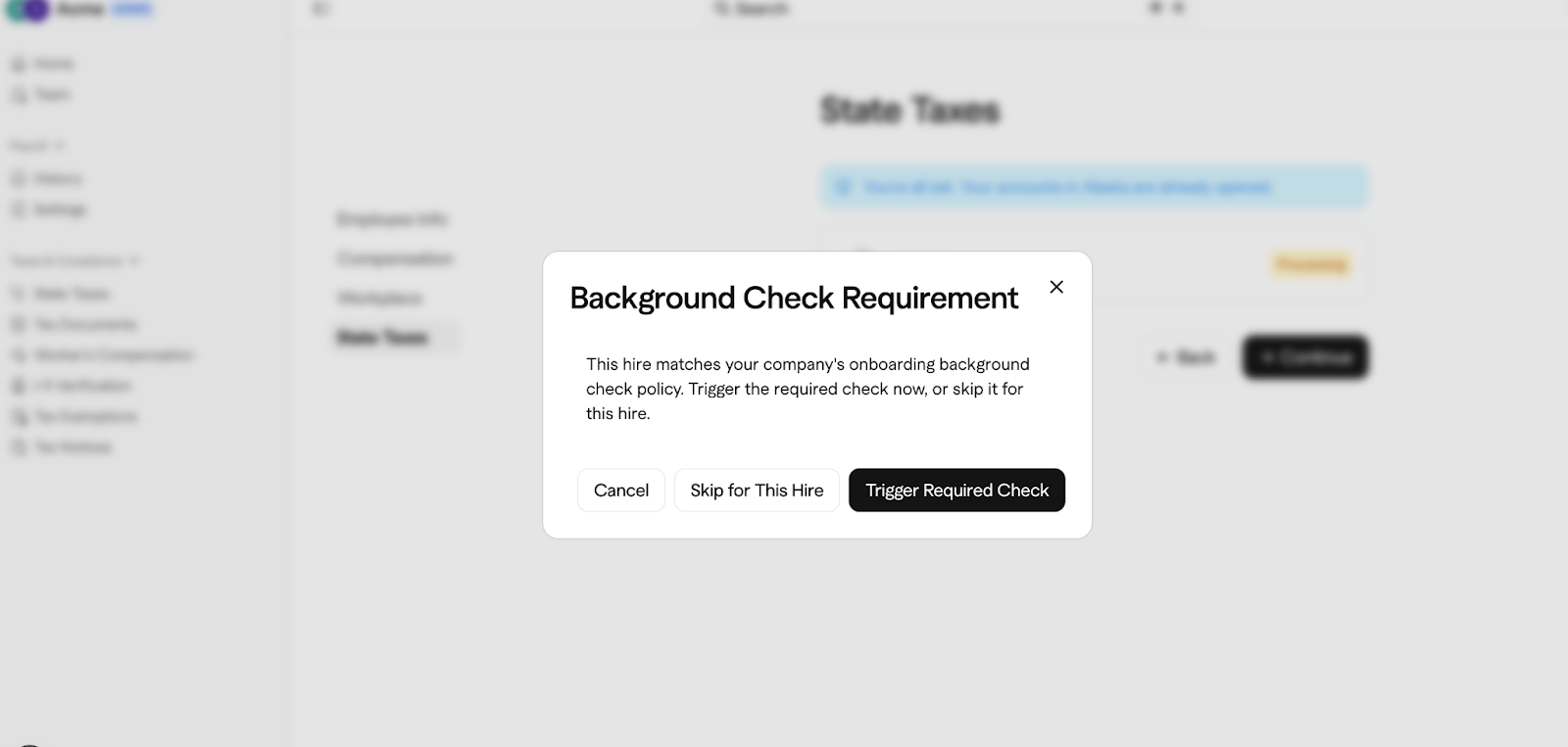 Warp / Checkr Integration User Guide