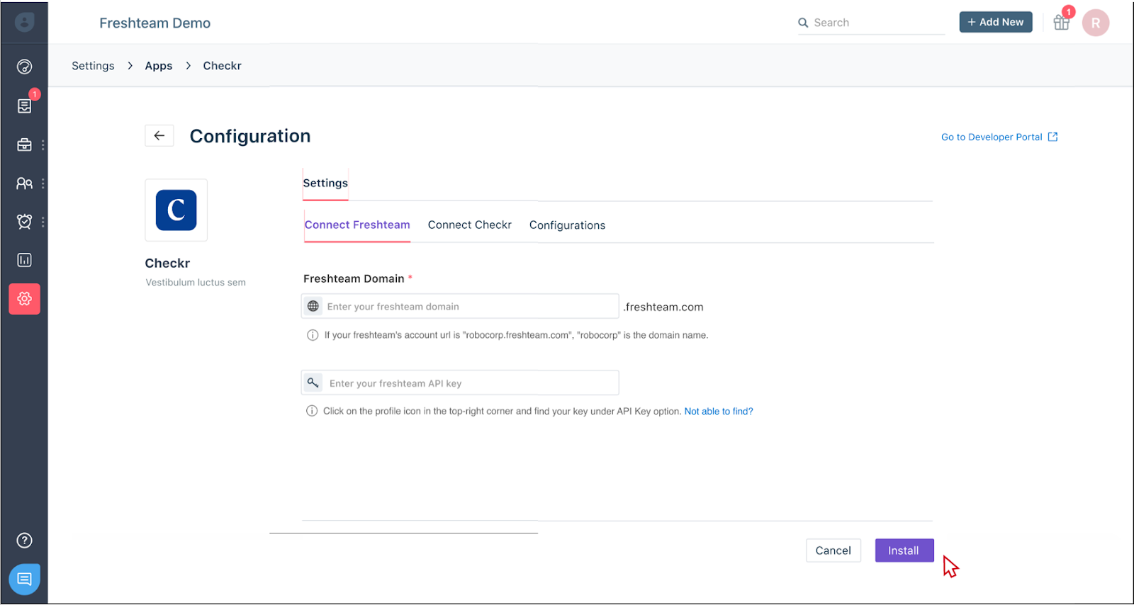 FreshTeam / Checkr Integration User Guide