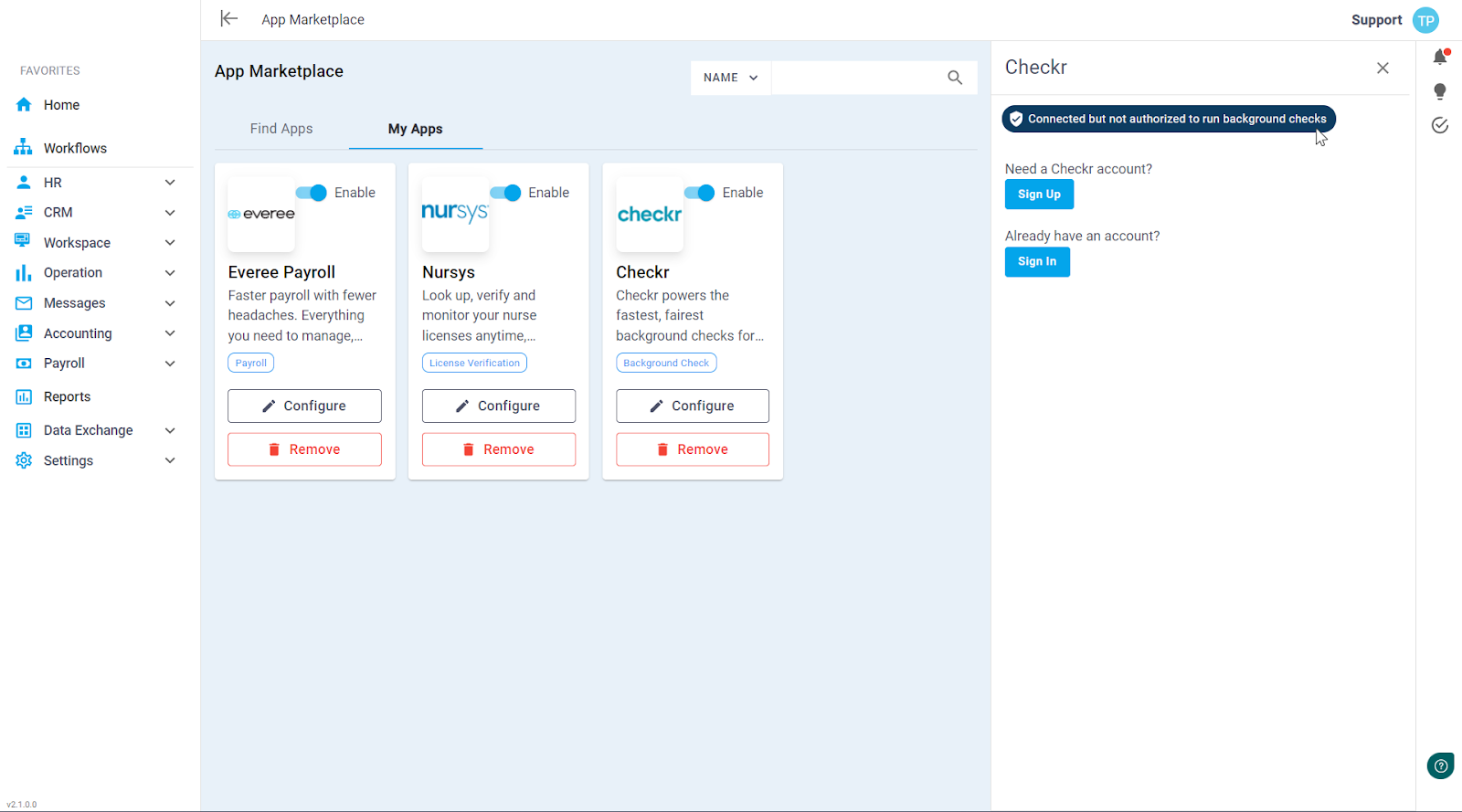 NextCrew / Checkr Integration User Guide
