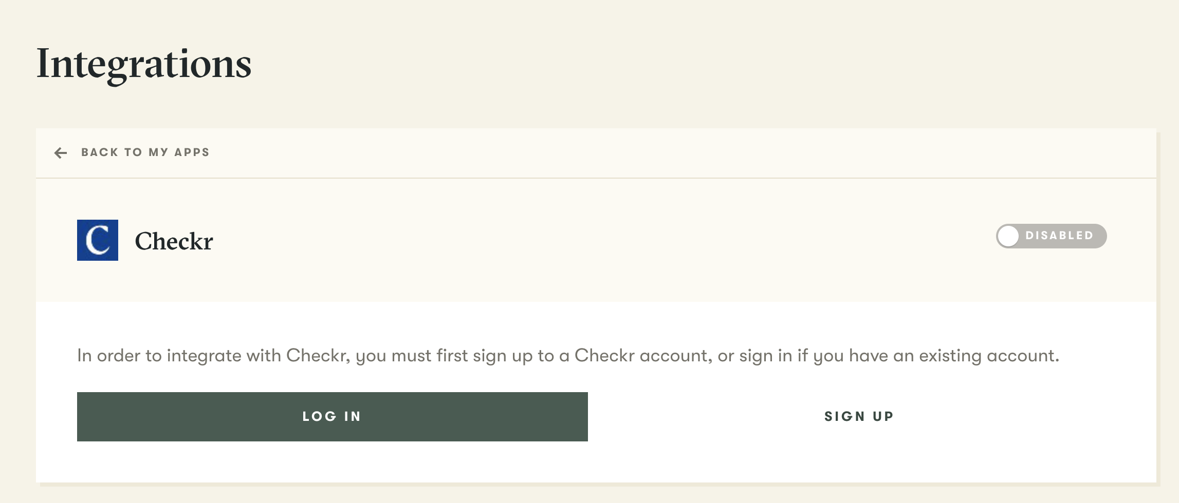 Pinpoint / Checkr Integration User Guide