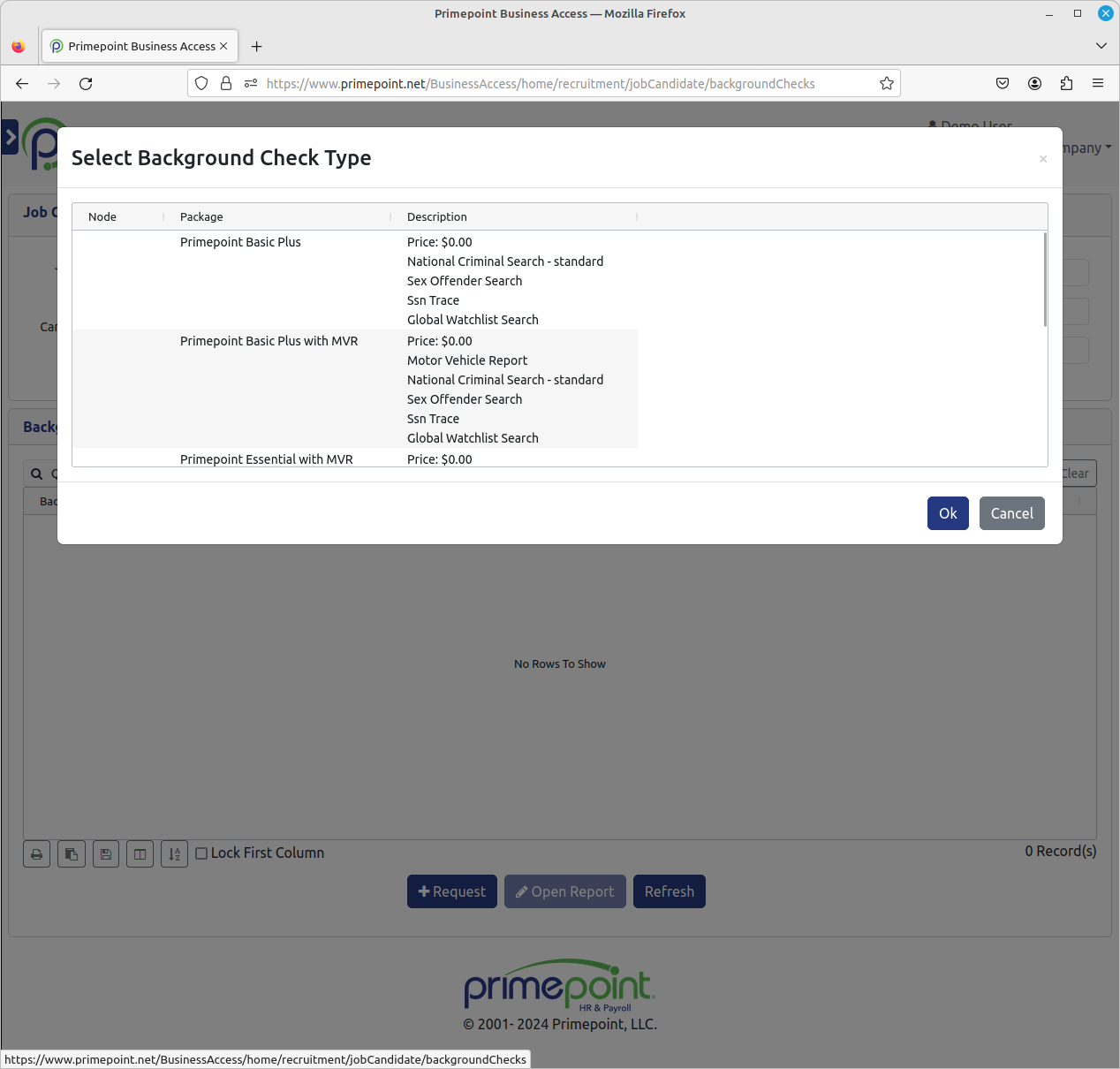 Primepoint / Checkr Integration User Guide