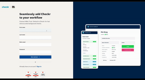 Recooty / Checkr Integration User Guide