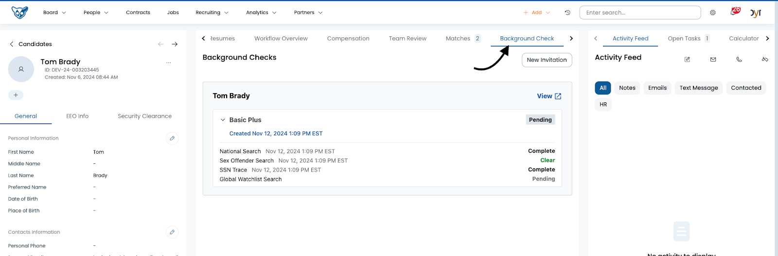 AgileATS / Checkr Integration User Guide