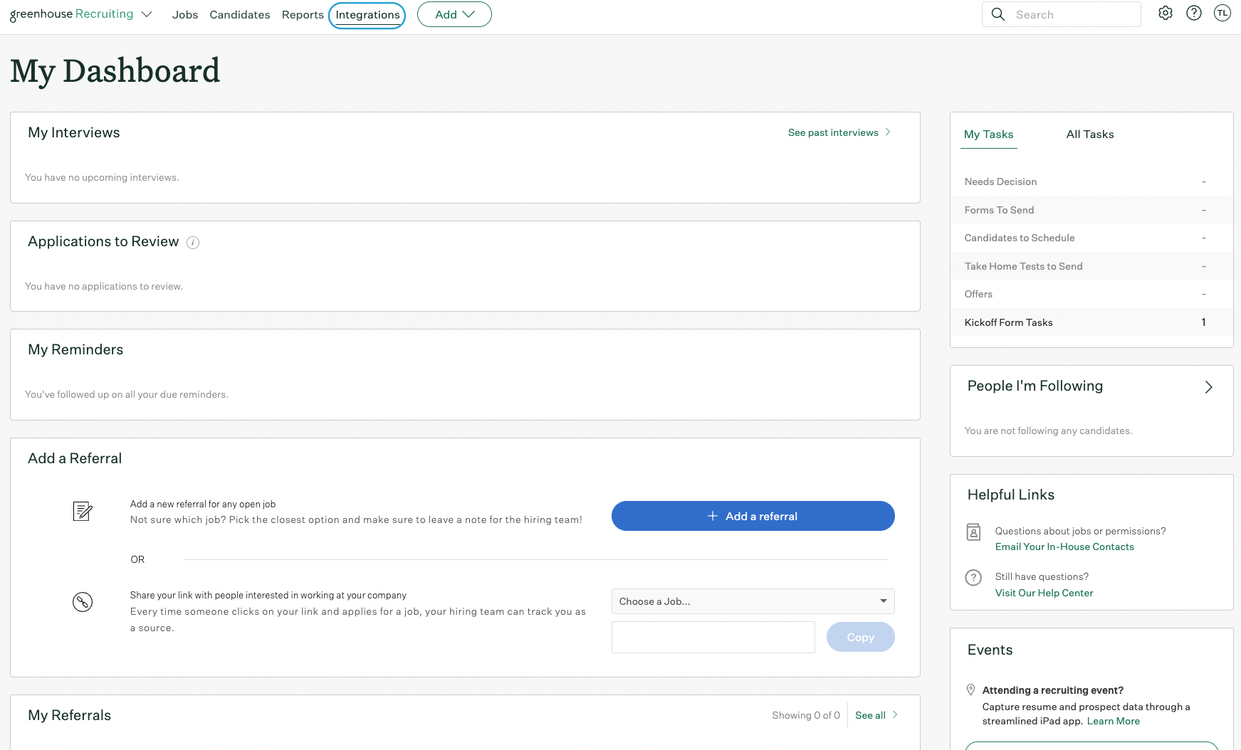 Greenhouse / Checkr Integration User Guide
