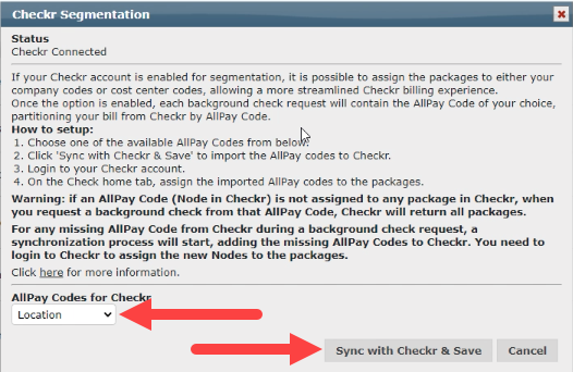 Alliance HCM / Checkr Integration User Guide