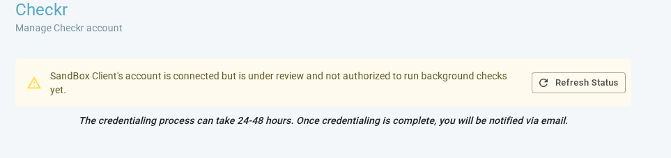 ExactHire / Checkr Integration User Guide