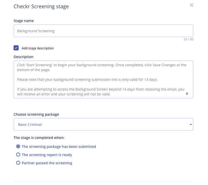Worksuite / Checkr Integration User Guide