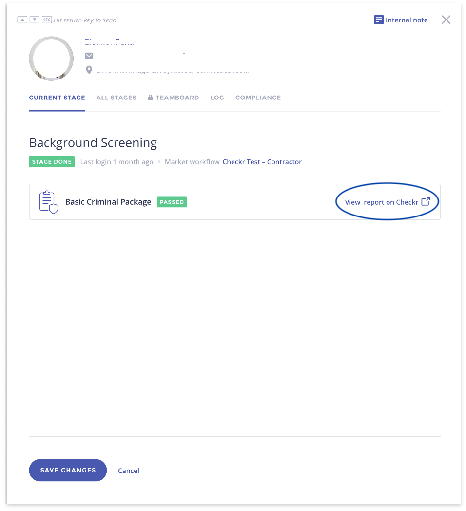 Worksuite / Checkr Integration User Guide